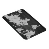 World Chalkboard Karte Magnet (Rechte Seite)