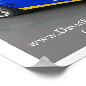 World Challenge C6 Z06 Corvette Poster (Ecke)