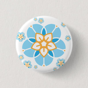 World Childless Week Abzeichen mehrfache Blume (we Button