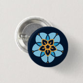 World Childless Week Abzeichen (navy) Button (Vorne & Hinten)