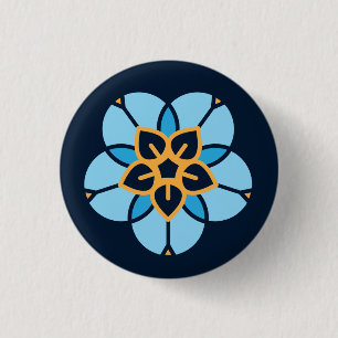 World Childless Week Abzeichen (navy) Button