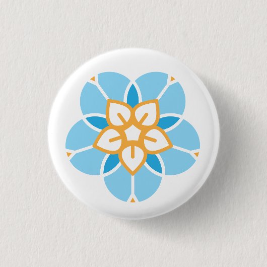 World Childless Week Abzeichen (weiß) Button (Vorderseite)