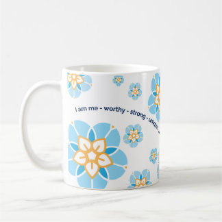 World Childless Week Bekräftigungen Tasse - weiß