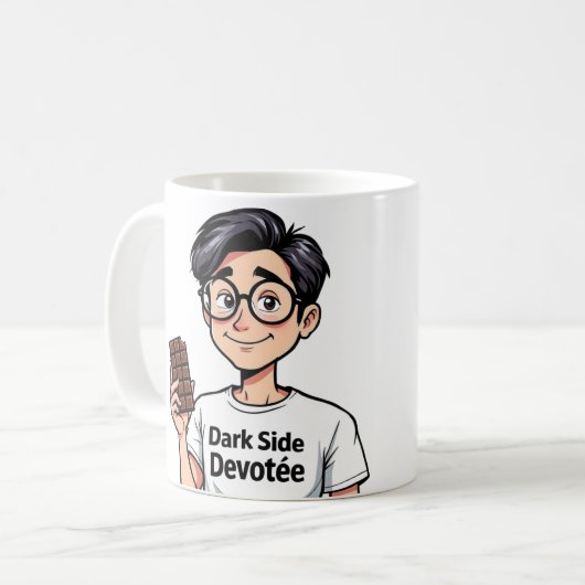 World Chocolate Day Celebration Mug Kaffeetasse (Vorderseite Links)