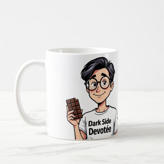 World Chocolate Day Celebration Mug Kaffeetasse (Links)