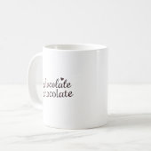 World Chocolate Day Celebration – Sweet Double Cho Kaffeetasse (Vorderseite Links)