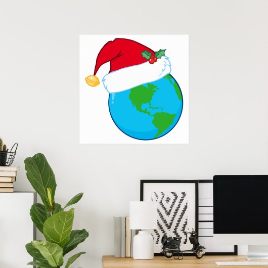 World Christmas Poster (Heimbüro)