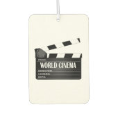 World Cinema Movie Clapperboard Autolufterfrischer (Vorderseite)