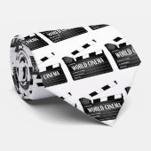 World Cinema Movie Clapperboard Krawatte (Gerollt)