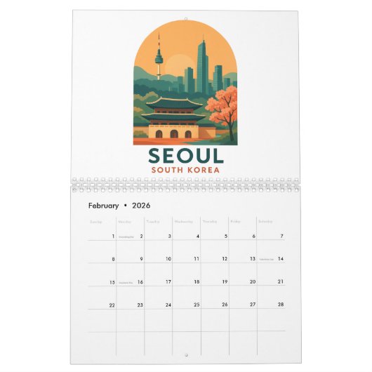 World Cities 2022 Travel Calendar  Kalender (Feb 2026)
