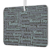 World Cities Auto Lufterfrischer (Links)