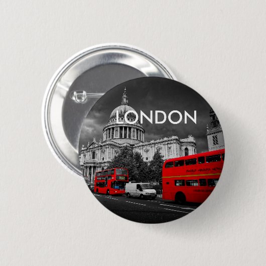 World Cities - London Button (Vorne & Hinten)