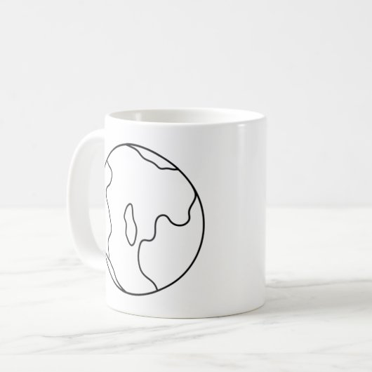 World Class Tri-Blend-Shirt Kaffeetasse (Vorderseite Links)