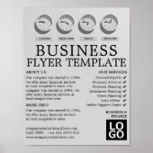 World Clocks, Business & Finance Advertising Poster (Vorne)