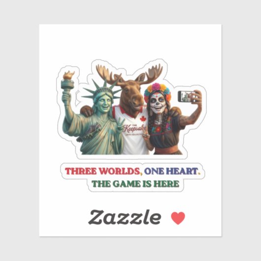 World Cup 2026 Unity Sticker (Blatt)