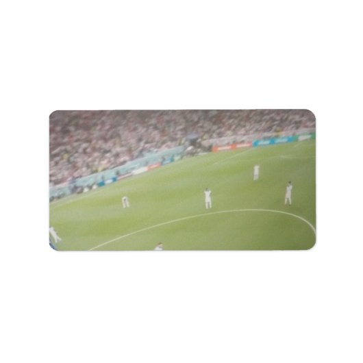 World Cup England X United States Adressaufkleber (Vorne)
