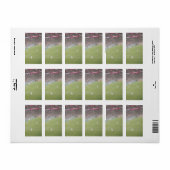 World Cup England X United States Adressaufkleber (Vorne)