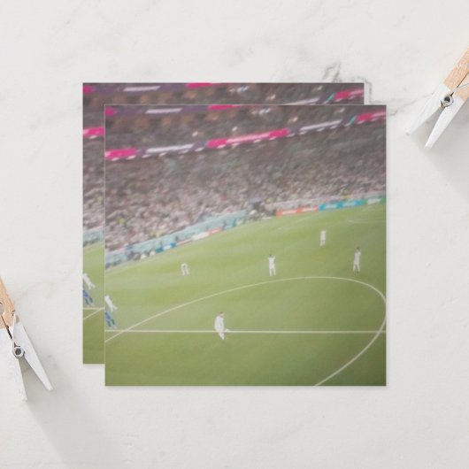 World Cup England X United States Einladung (Vorderseite/Rückseite Beispiel)