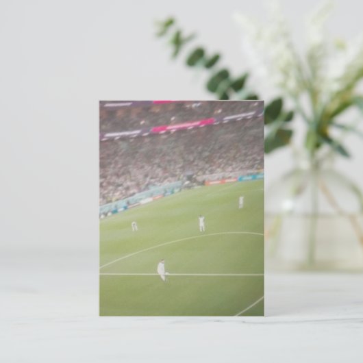 World Cup England X United States Postkarte (Stehend Vorderseite)