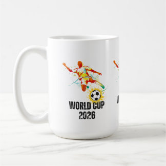 World Cup Soccer 2026 Souvenir Mug Kaffeetasse