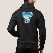 World Day for Glaciers Hoodie (Rückseite)