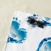 World Day for Glaciers Strandtuch (Beispiel)