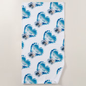 World Day for Glaciers  Strandtuch (Vorderseite)