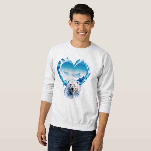 World Day for Glaciers  Sweatshirt (Vorne ganz)