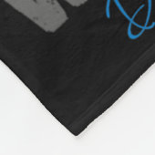 World Diabetes Awareness Blue Ribbon T1d Warrior T Fleecedecke (Ecke)