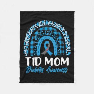World Diabetes Awareness Day T1d Typ 1 Diabetes Fleecedecke