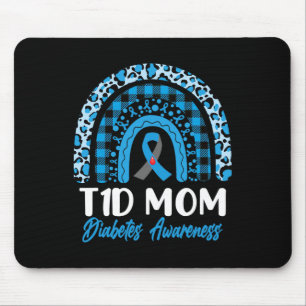 World Diabetes Awareness Day T1d Typ 1 Diabetes Mousepad