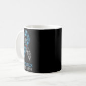 World Diabetes Day Diabetes Awareness Ribbon Kaffeetasse (Vorderseite Links)