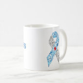 World Diabetes Day Kaffeetasse (VorderseiteRechts)
