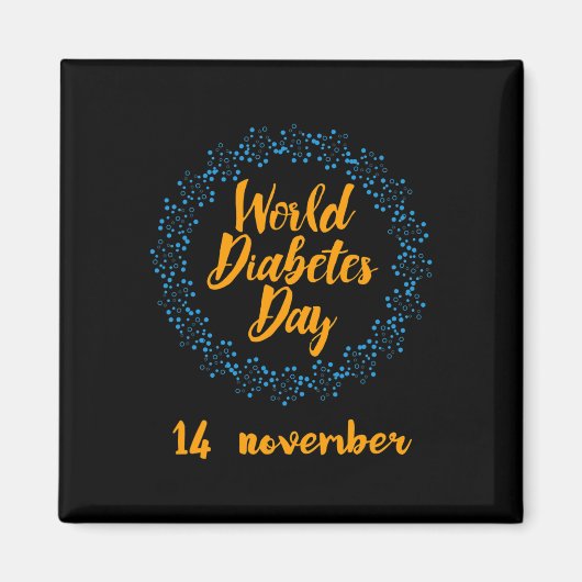 World Diabetes Day Magnet (Vorne)