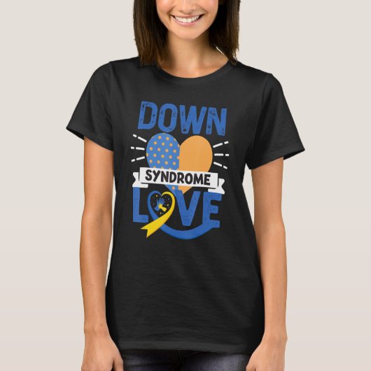 World Down Syndrom Day Rock Your Socks Awareness T-Shirt (Vorderseite)