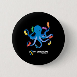 World Down Syndrome Awareness Day Rock Your Socks Button