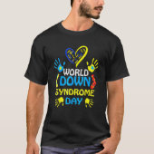 World Down Syndrome Day 321 T21 Supp T-Shirt (Vorderseite)