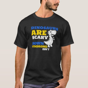 World Down Syndrome Day Awareness Kids Dinosaurier T-Shirt