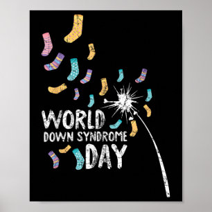 World Down Syndrome Day Awareness Mama Vater Klein Poster