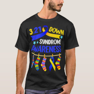 World Down Syndrome Day Awareness Socks 21 März P T-Shirt