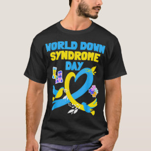 World Down Syndrome Day Awareness Socks 21 März  T-Shirt