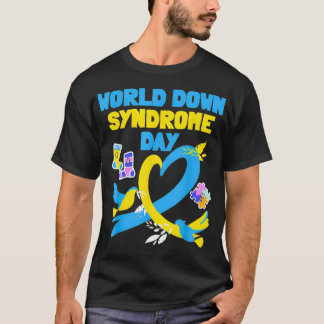 World Down Syndrome Day Awareness Socks 21 März  T-Shirt