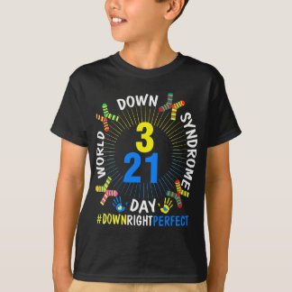 World Down Syndrome Day Awareness Socks 21 März T-Shirt