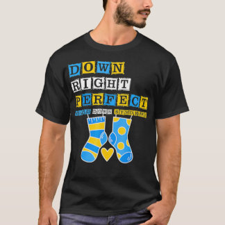 World Down Syndrome Day Awareness Socks T 21 Marc T-Shirt
