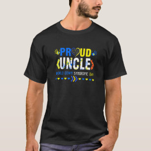 World Down Syndrome Day Oncle Awareness März 21 T-Shirt