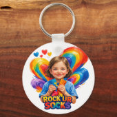 World Down Syndrome Day Schlüsselanhänger (Vorderseite)