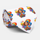 World Down Syndrome Day shirt Krawatte (Gerollt)