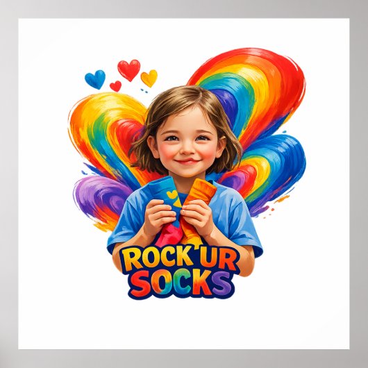 World Down Syndrome Day shirt Poster (Vorne)