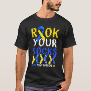 World Down Syndrome Day T Shirt Rock Your Socks Aw