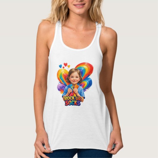 World Down Syndrome Day Tank Top (Vorderseite)